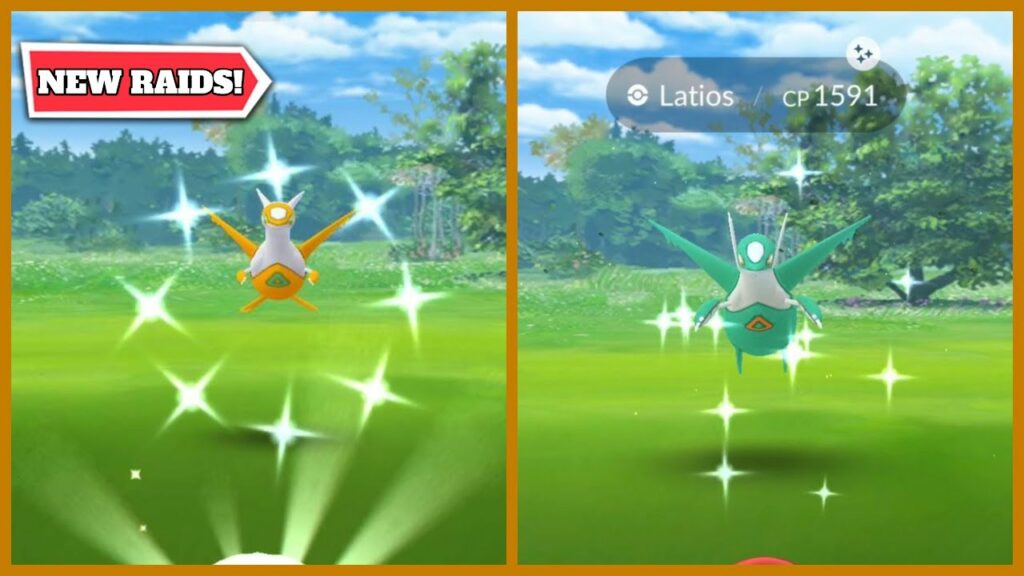 NEW SHINY LATIOS & LATIAS RAIDS IN POKEMON GO! This Weekend Only!