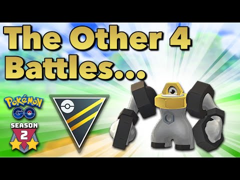THE "MELMETAL GUY" SET... THE OTHER 4 BATTLES | Pokemon Go PvP Go Battle Ultra League