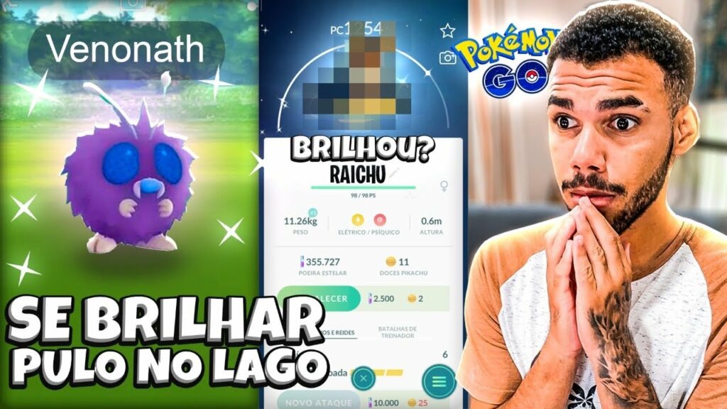 O SHINY DA SORTE - POKEMON GO | Cris |