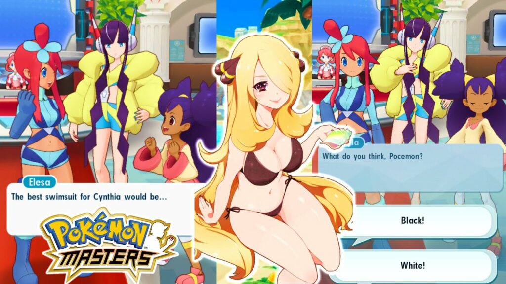 SWIMSUIT CYNTHIA TEASED AGAIN! UNOVA EVENT GIFTS DATAMINED! | Pokemon Masters