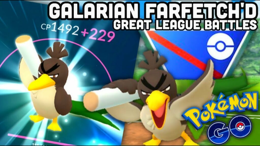 Galarian Farfetch'd Great League Battles in Pokemon GO | The Samurai Duck