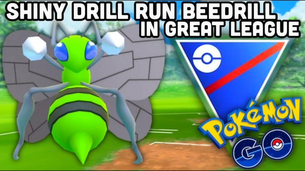 Shiny Drill Run Beedrill in Great League Pokemon GO | It stings so good | How many shiny?