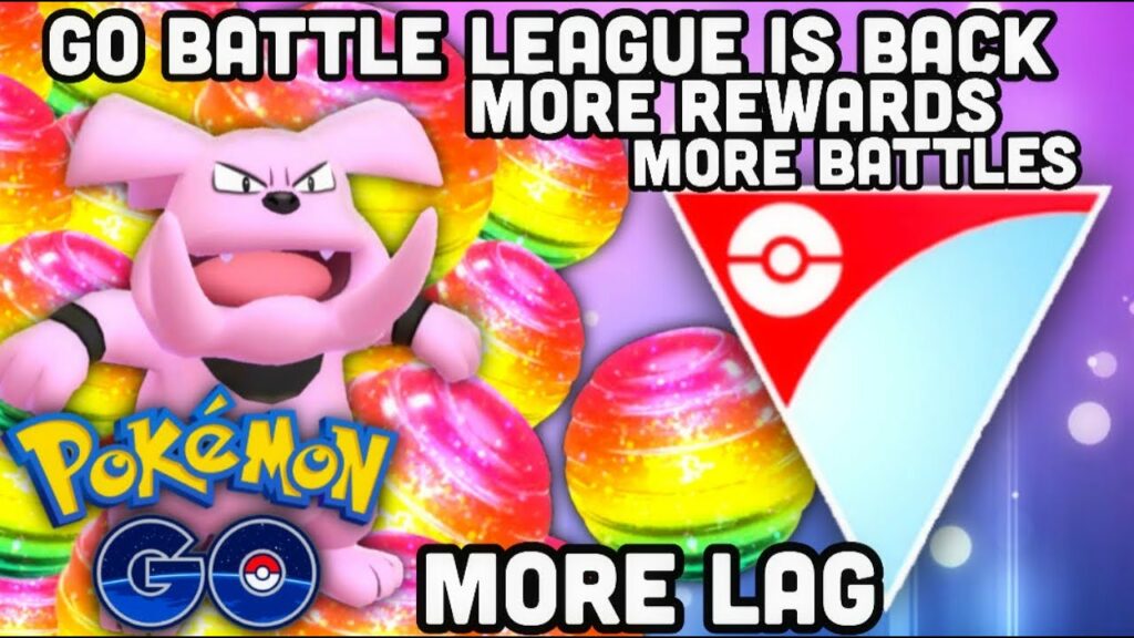 Go Battle League is Back in Pokemon GO | More Rewards more Battles more LAG | Going 8-2