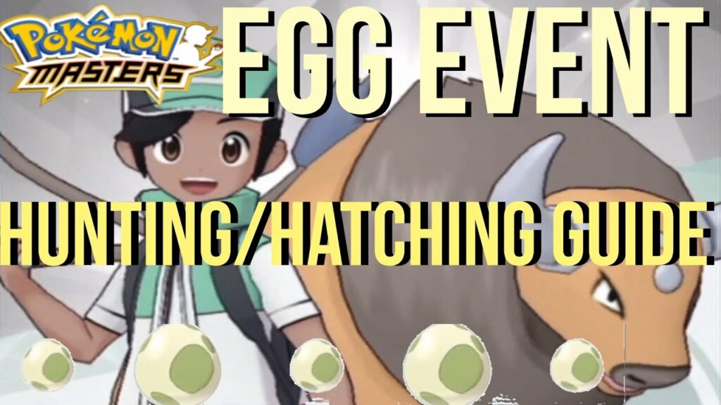 EGG EVENT EXPLAINED: TIPS, TRICKS and TUTORIAL + HUNTING/HATCHING A TAUROS | Pokemon Masters