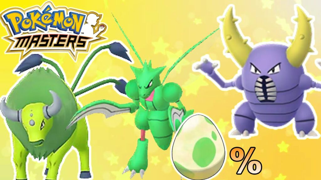 SHINY RATES FOUND! SHINY SCYTHER, PINSIR, TAUROS AND ALL REGULAR EGGMON RATES! | Pokemon Masters