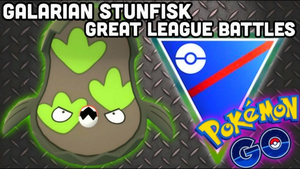 Galarian Stunfisk traps the opponent in Great League Battles Pokemon GO | Drill Run Beedrill joins