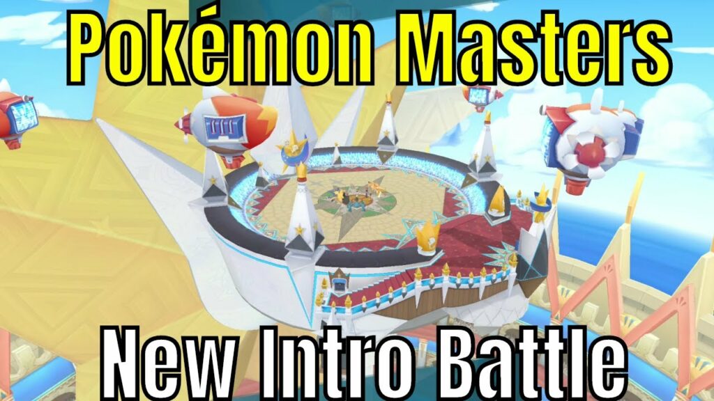 Pokemon Masters - Champion's Battle (New Intro Battle)