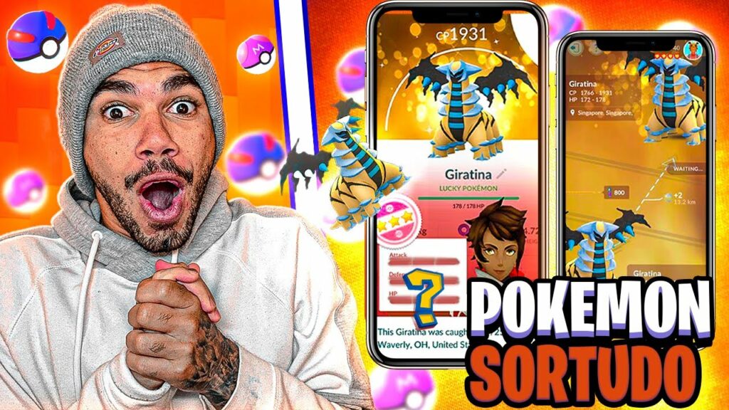 GIRATINA SHINY LUCKY E HEATRAN SHINY LUCKY - POKEMON GO | Cris |