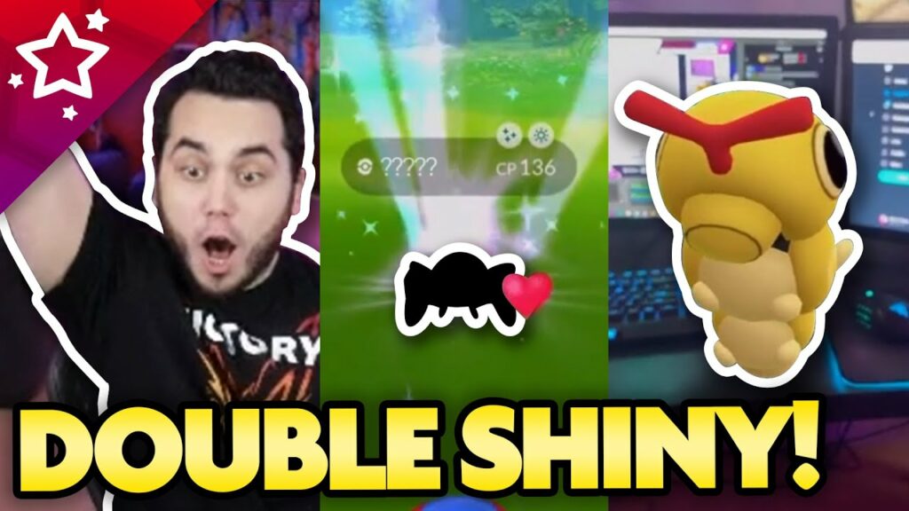 MY LUCK IS WILD! DOUBLE SHINY in Pokemon GO!