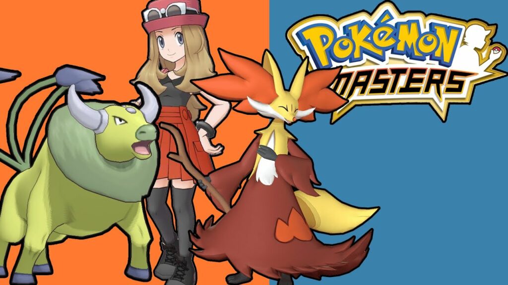 SHINY TAUROS!? BRAIXEN EVOLVES!? SERENA AND DELPHOX AOE HYPNOSIS SHOWCASE! Pokemon Masters