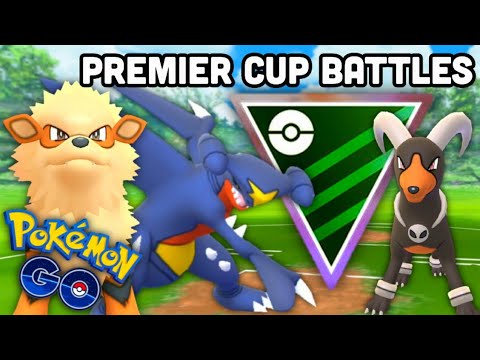 GO Battle League Premier Cup Battles in Pokemon GO Test | Arcanine, Houndoom, Magnezone & more!