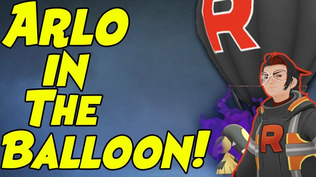 BEATING Arlo in a Balloon in Pokemon GO (from live stream gameplay)