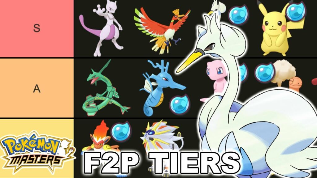 RANKING EVERY F2P SYNC PAIR! (TIER LIST) | Pokemon Masters