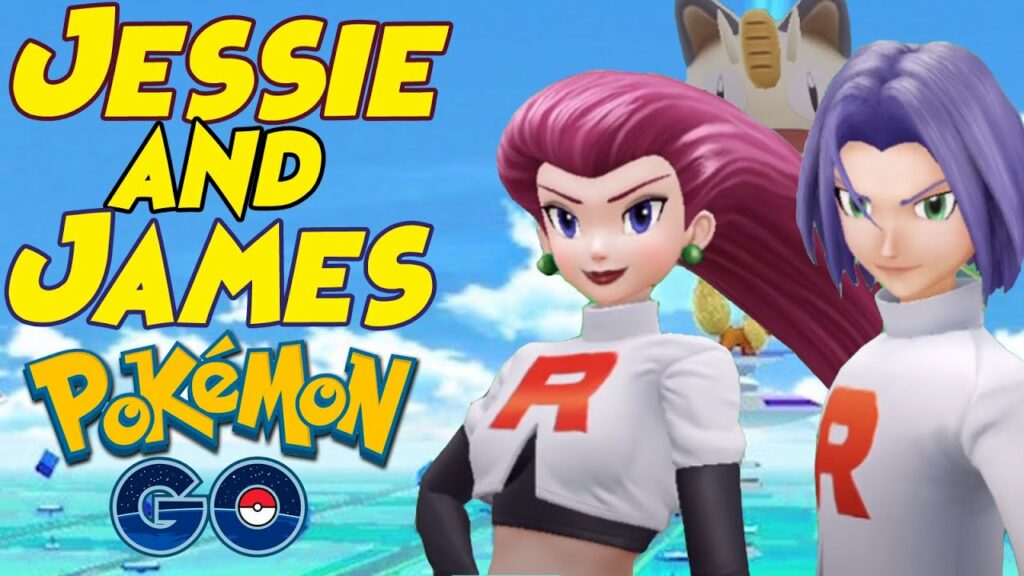 Beating JESSIE and JAMES from the Meowth Balloon in Pokemon GO