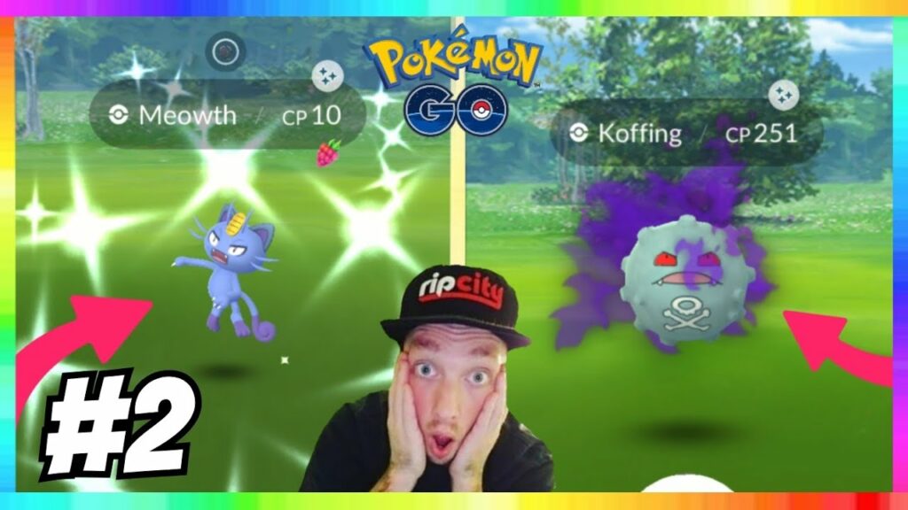 2nd SHINY ALOLAN MEOWTH CAUGHT & SHINY KOFFING CAUGHT IN POKEMON GO! NEW TEAM GO ROCKET EVENT