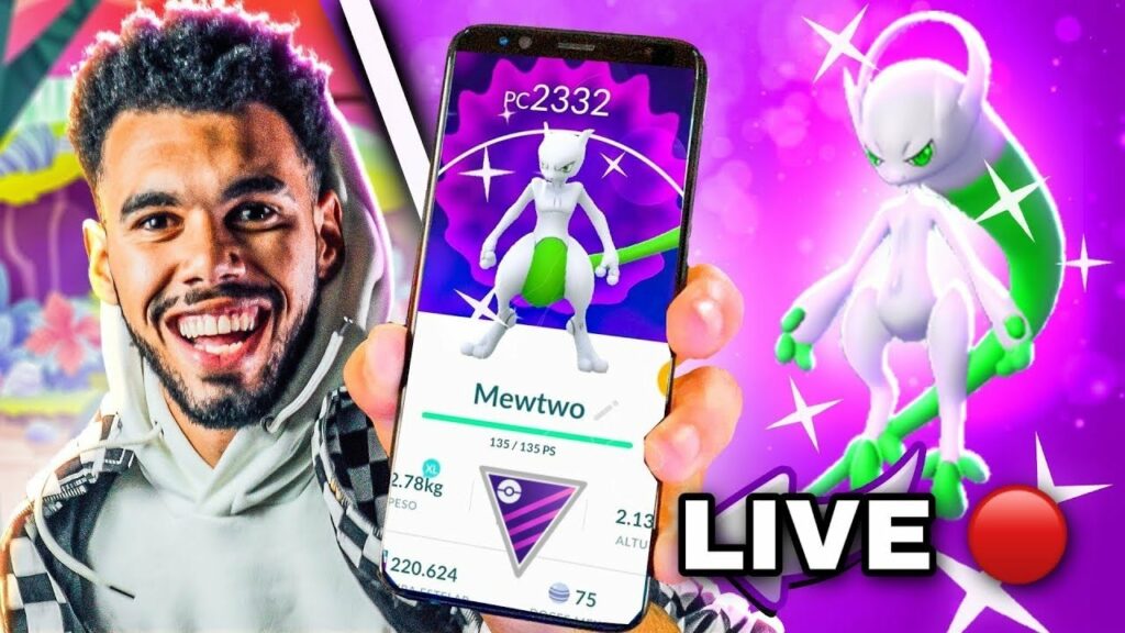 MEWTWO TALADO NA MASTER LEAGUE - POKEMON GO LIVE | Cris |