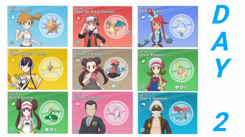 Pokemon Masters - Battle Villa Day 2 || Hal 16 - 22