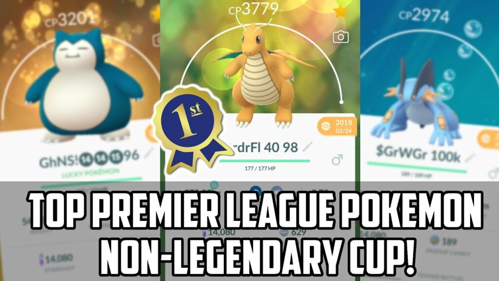 Top Premier League Pokemon for Master League in Pokemon Go!