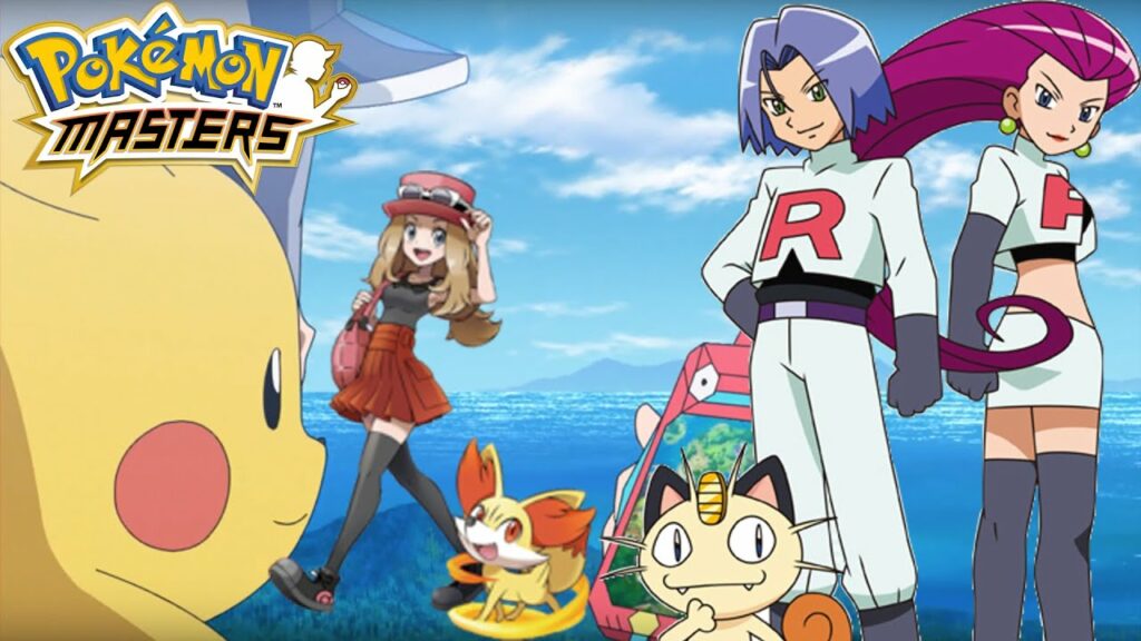 Pokemon Masters TEAM ROCKET EVENT PLUS SERENA SYNC SCOUTS