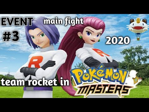 pokemon masters team rocket event main fight