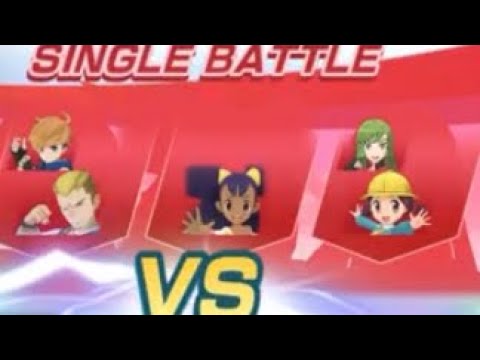 Champion Iris Boss Battle Pokemon Masters