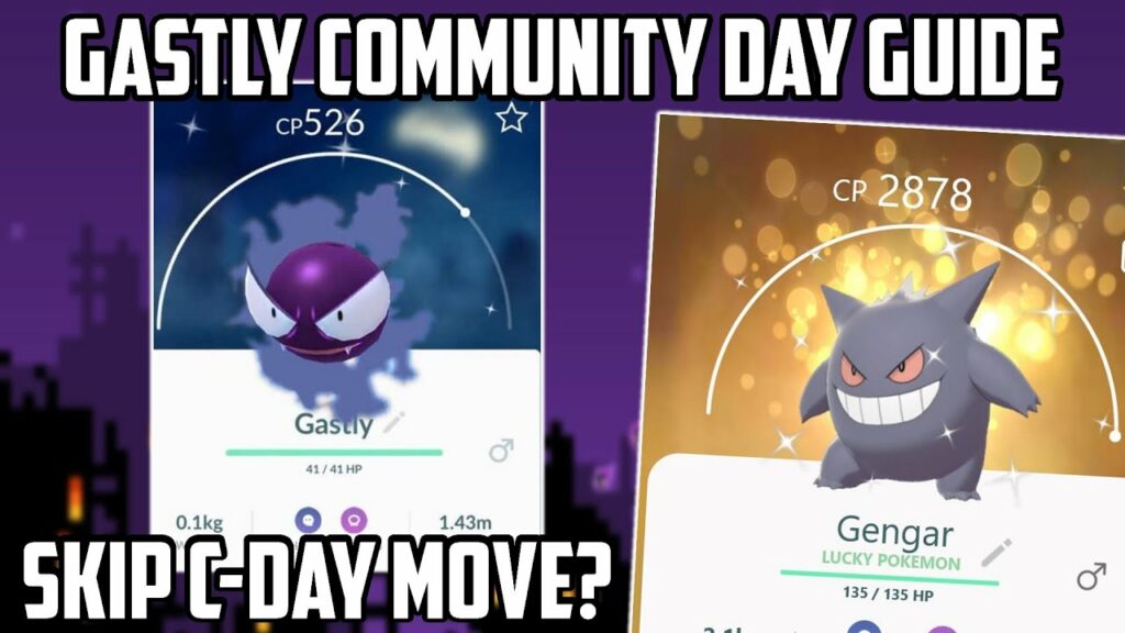 Gastly/Gengar Community Day Guide in Pokemon GO & Why I am Skipping Community Day Move Shadow Punch!