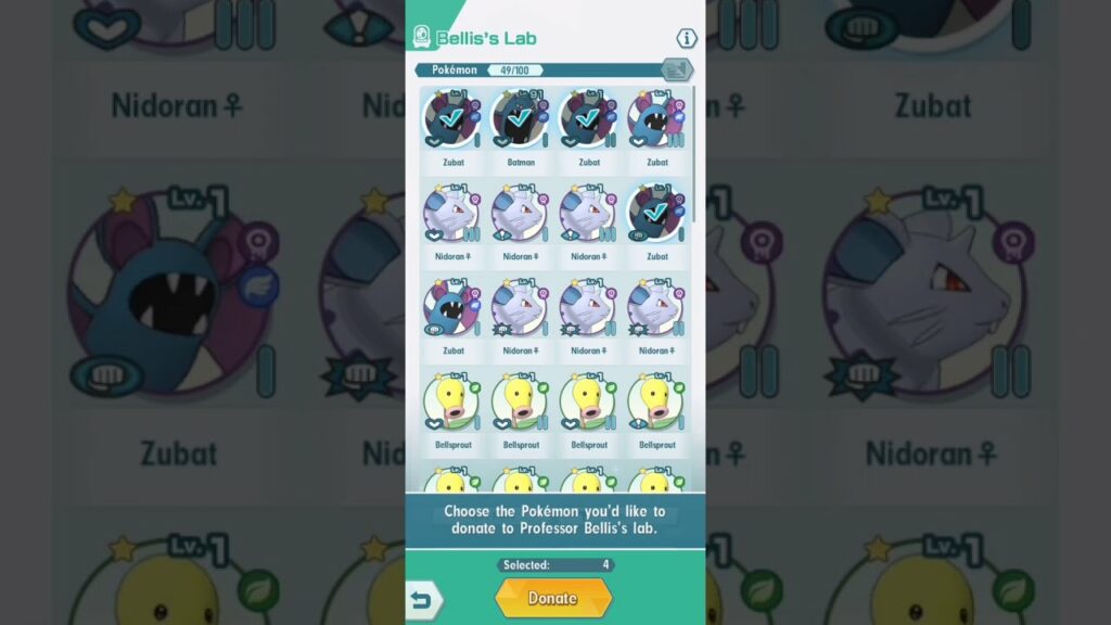 Pokemon Masters - Shiny Tauros and donating most of my egg mons