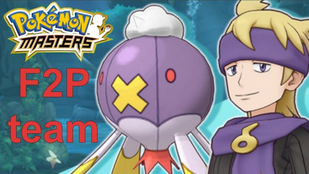 Mortimer s'entraine, F2P team - Pokemon Masters [FR]