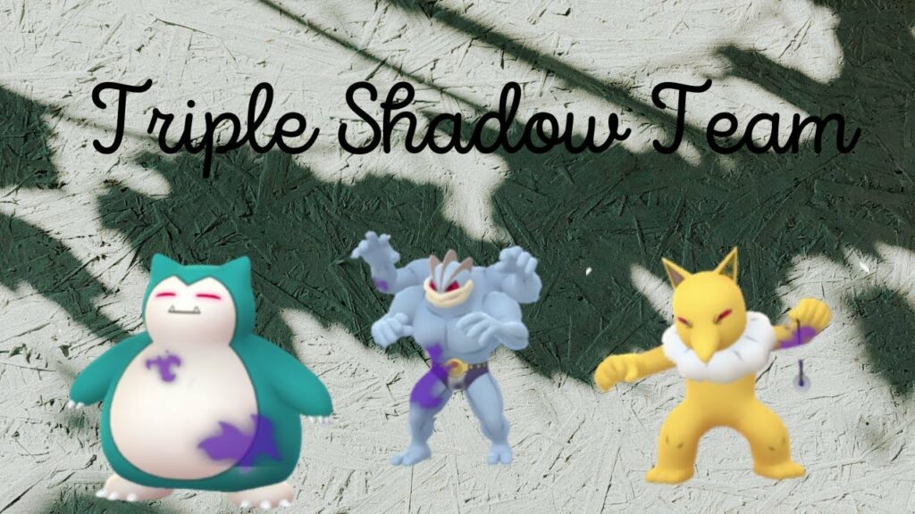TRIPLE KANTO SHADOW TEAM (MACHAMP, SNORLAX, HYPNO) | GREAT LEAGUE | GO BATTLE LEAGUE