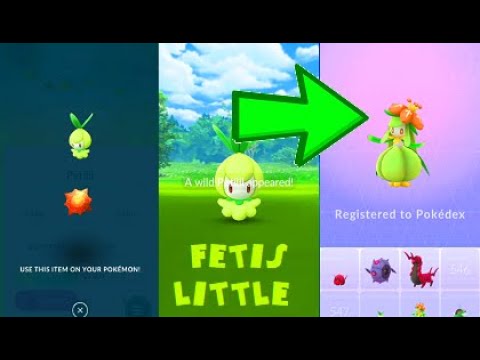 Pokemon Go Petilil Catch & Lilligant Evolution