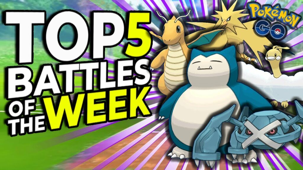 TOP 5 BATTLES OF THE WEEK * EPISODE 7 * | POKEMON GO BATTLE LEAGUE