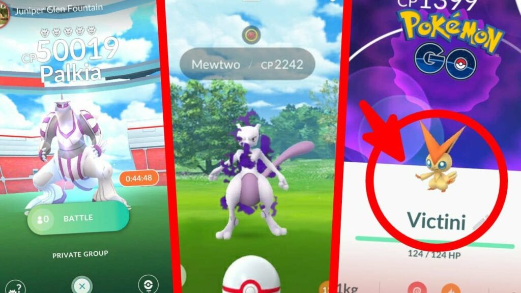 CAPTURANDO A MEWTWO OSCURO Y VICTINI - GO FEST POKEMON GO!