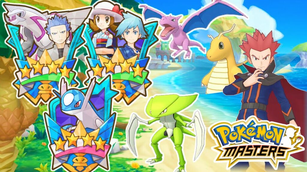 LANCE & KUKUI GRID! SHINY KABUTOPS AND AERODACTYL ROCK EGG EVENT! ALL TYPE GEARS! | Pokemon Masters