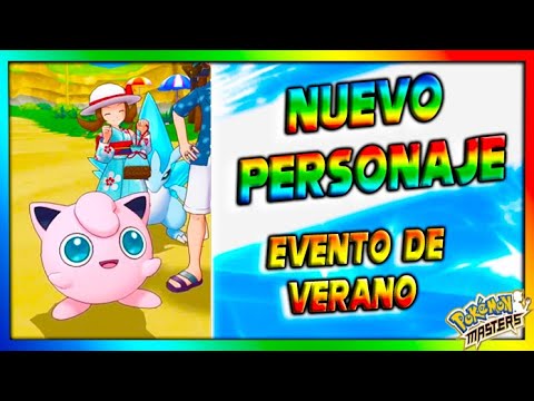 NUEVO PERSONAJE ANUNCIADO !! - Evento de Verano - Pokemon Masters