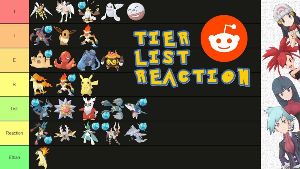 REACTING TO A POKEMON MASTERS TIER LIST REDDIT EDITION