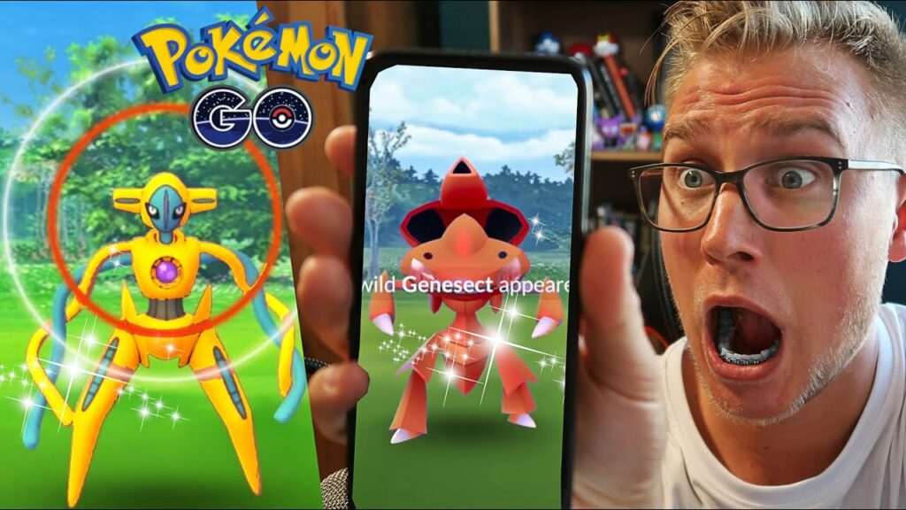 SHINY DEOXYS I SHINY GENESECT W POKEMON GO !
