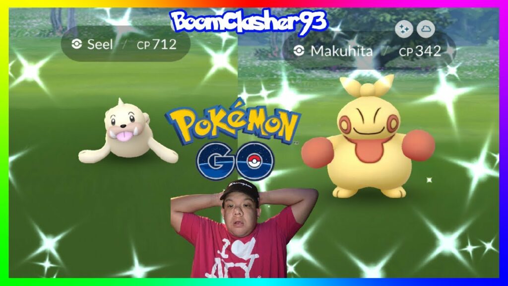 OMG Shiny Seel & Shiny Makuhita Caught in Pokemon GO!!!!!!!!