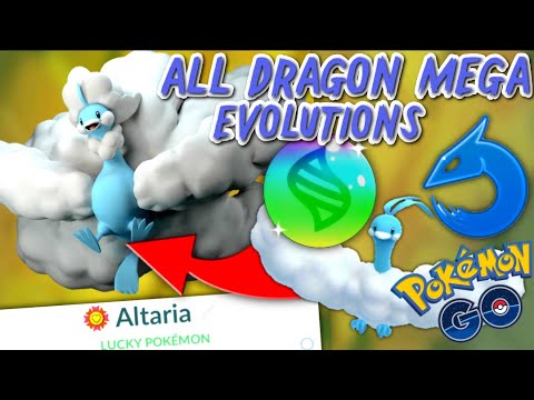 All Mega Dragon Evolutions in Pokemon GO | Mega Rayquaza ...