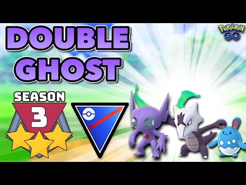 DOUBLE GHOST STRATEGY IN GO BATTLE GREAT LEAGUE! | Pokemon Go PvP