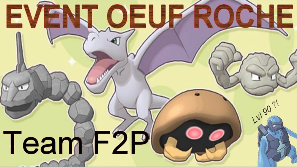 EVENT OEUF ROCHE VS MONO-ROCHE F2P - Pokemon Masters [FR]