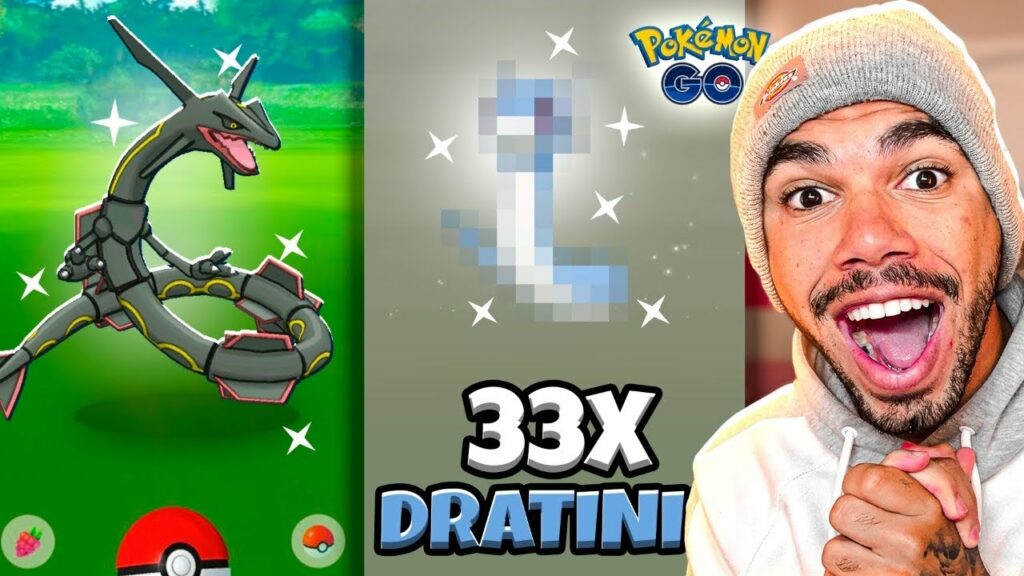 PEGUEI O RAYQUAZA SHINY PRIMEIRO QUE MEUS AMIGOS - POKEMON GO | Cris |