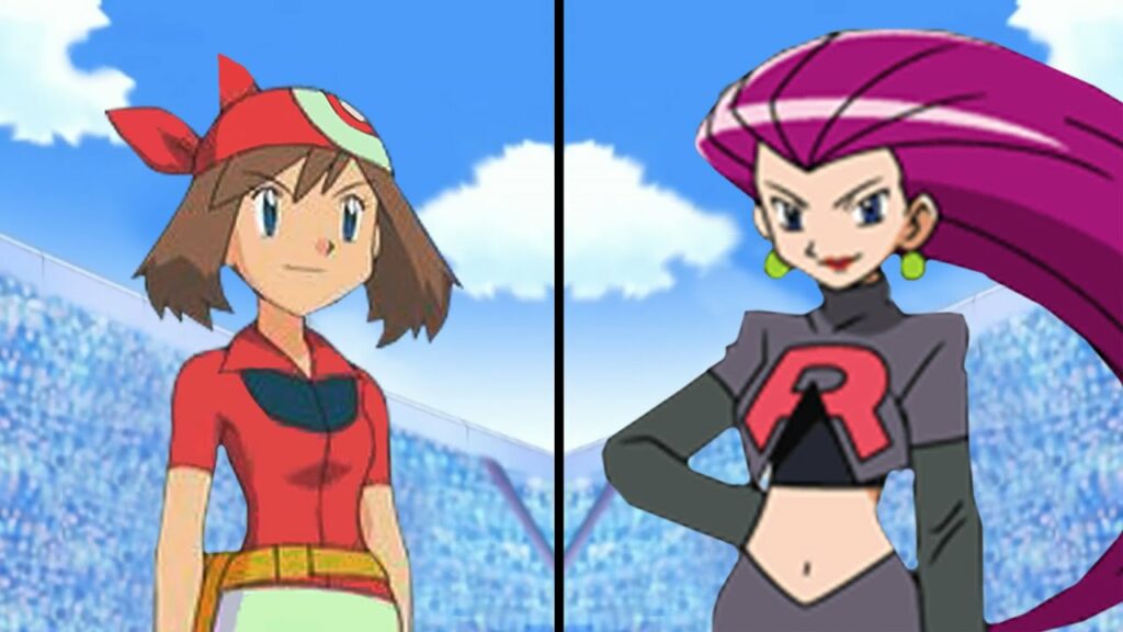 Pokemon Characters Battle: May Vs Jessie (May Vs Team Rocket)