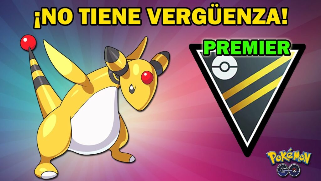 AMPHAROS es un DESCARADO y DESTROZA en LIGA ULTRA PREMIER GO BATTLE LEAGUE (PvP) - POKEMON GO