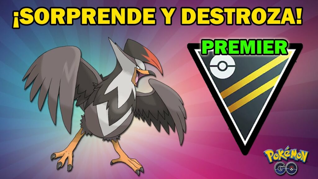 STARAPTOR DESTROZA en LIGA ULTRA PREMIER GO BATTLE LEAGUE (PvP) - POKEMON GO