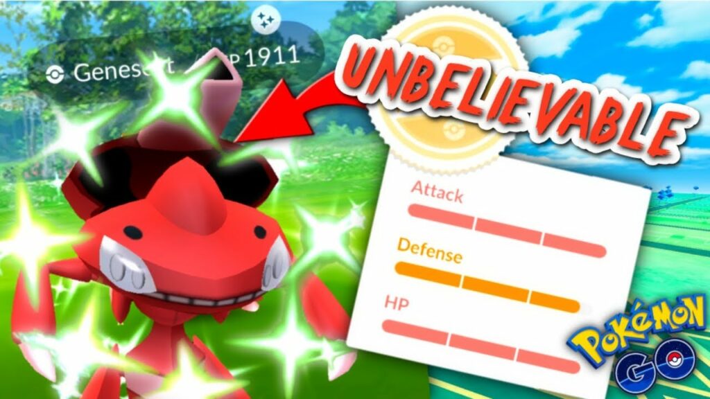 Shiny 98% IV Genesect Day one in Pokemon GO | Genesect is super easy to beat | Bouns Week 3 Guide
