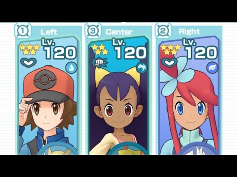 Pokemon Masters - Palkia Event Full Force Battle 2 ft. Haxorus 3/5 grid