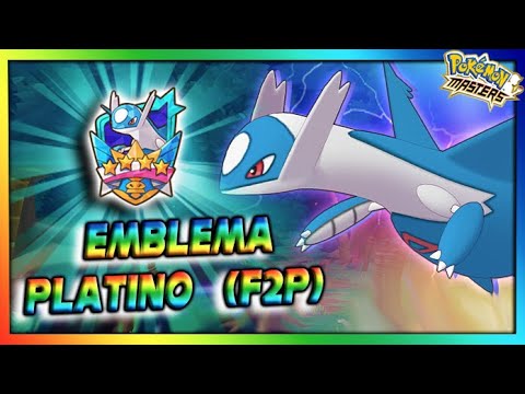 EMBLEMA PLATINO (F2P) LATIOS COMBATE LEGENDARIO - Pokemon Masters