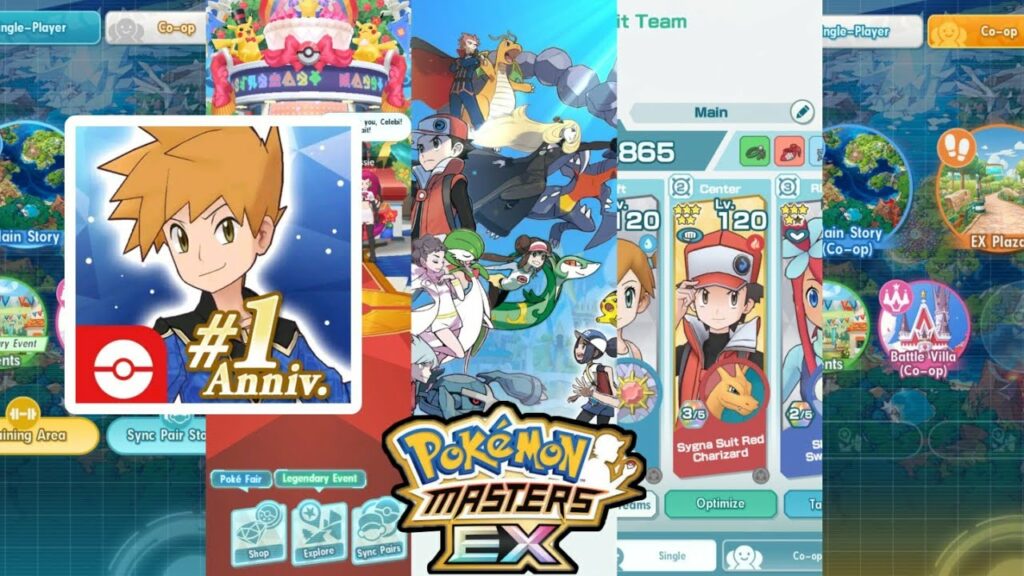 NEW VISUAL DESIGNS FOR THE 1ST ANNIVERSARY! | POKEMON MASTERS EX