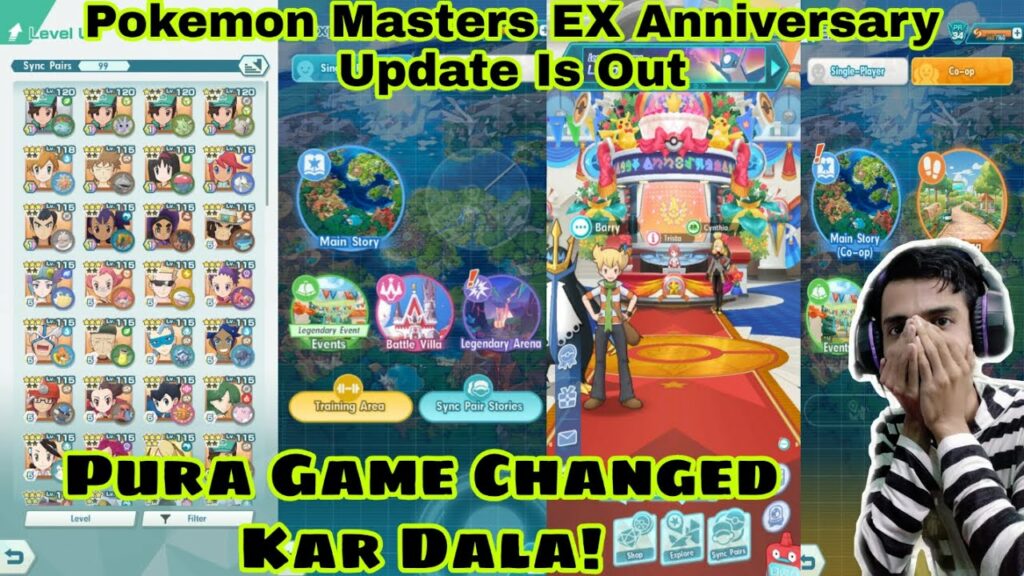 Pokemon Masters Ex Is Out Anniversary Update | Explained | All Features And Future Content | Hindi |