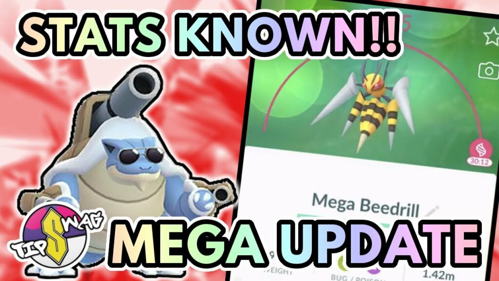 MEGA POKEMON STATS REVEALED! | Pokemon GO